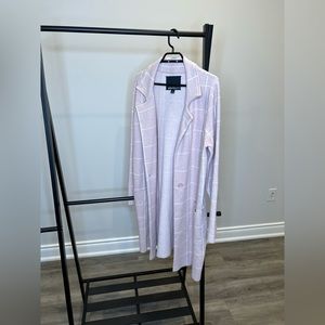 Pink and White Gingham Shacket